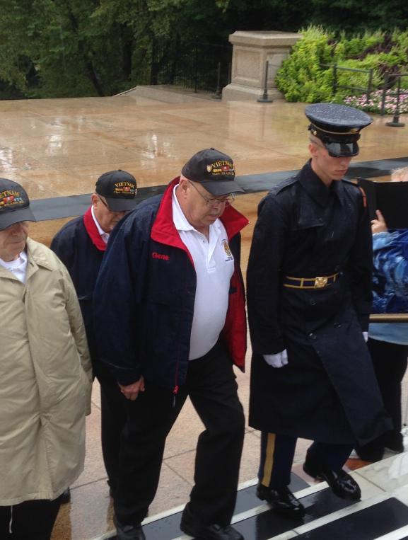 Laying Of The 71st Wreath Performed By Larry Neuman - Richard Morawa - Gerne Linn - Al Furtado