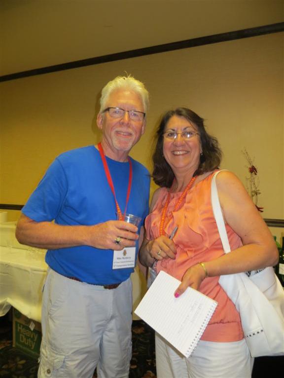 Mike McAlevey & Rose LeMoine - Photo courtesy of Bob & Bernie Grier.