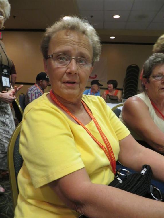 Jan Richmond - Please don't take my picture. - Too Late LOL - Photo courtesy of Bob & Bernie Grier.