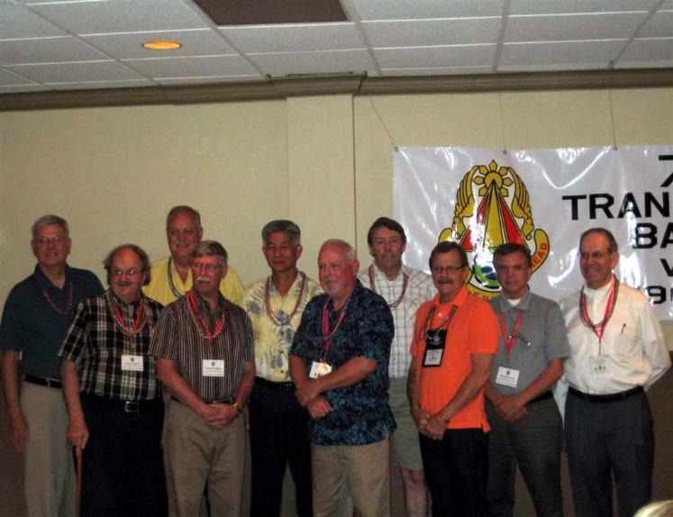 402nd TC Members - Tom - John - Rick - Gary - Wilfred - Randy - Stan - Mike - David - Larry  Photo courtesy of Wilfred & Thelma Lam