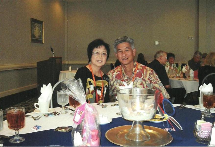Thelma & Wilfred Lam - Photo courtesy of Harry & Brenda Shelton.