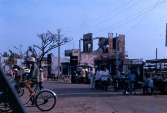 Some Damage In The Saigon Area After TET 1968