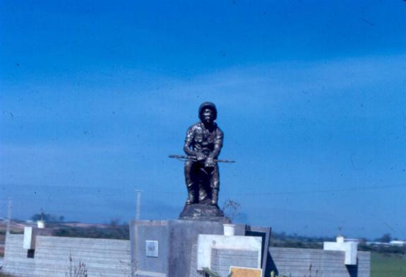 The Resting Soldier Near The ARVN National Cemetery