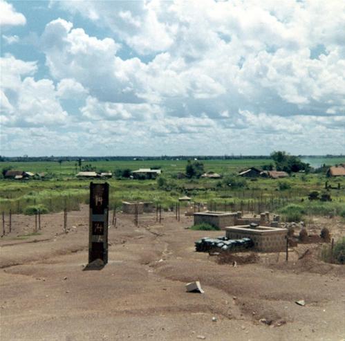 Tombs Near The Perimeter Fence Of Bien Hoa Air Base