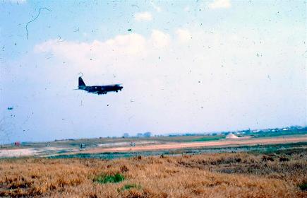 Bien Hoa Air Base - Looks Like A F-105 And A C-130