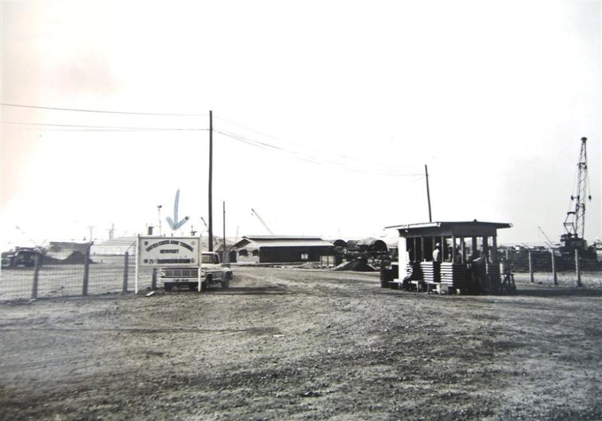 The Main Entrance To Newport Terminal In Late 1966