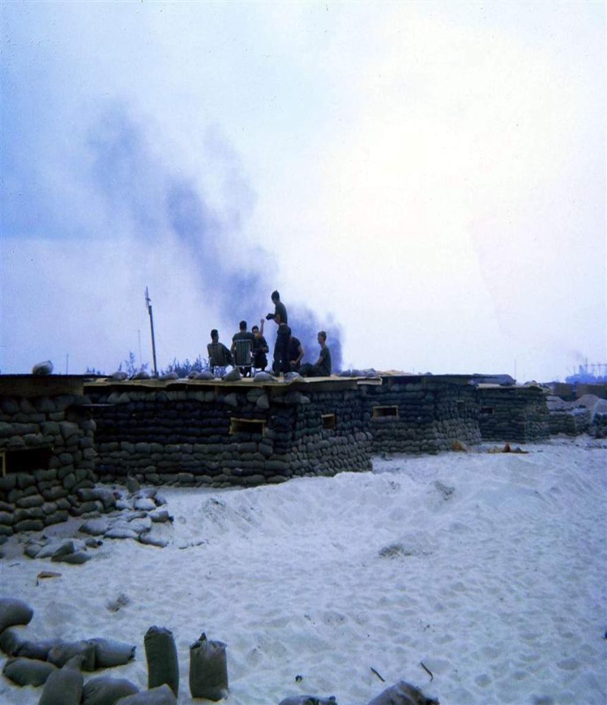 Having A Party On Top Of Our Bunkers