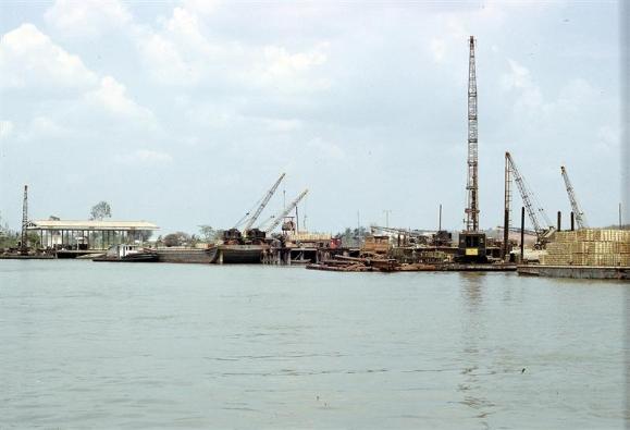 Cogido Barge Site From The River