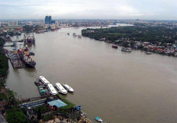 View From The Renaissance Riverside Saigon