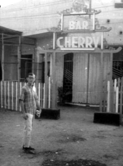 Pat In Front Of The Bar Cherry