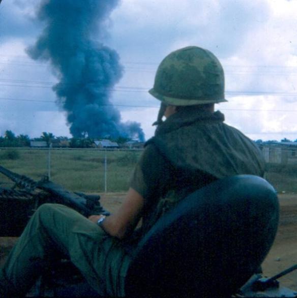 Back Perimeter Of Newport - You can just start to see the orphanage on the right.