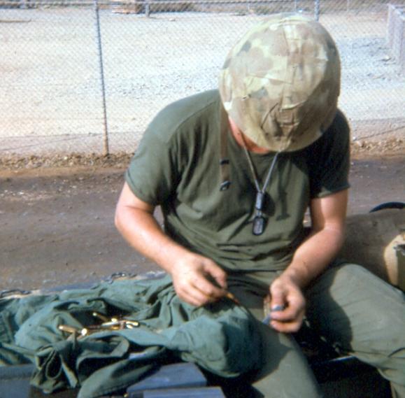 Loading Ammo And Cleaning The Fifty - Front Gate Tet 68