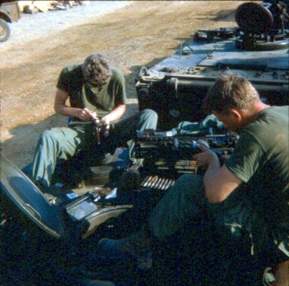 Loading Ammo And Cleaning The Fifty - Front Gate Tet 68