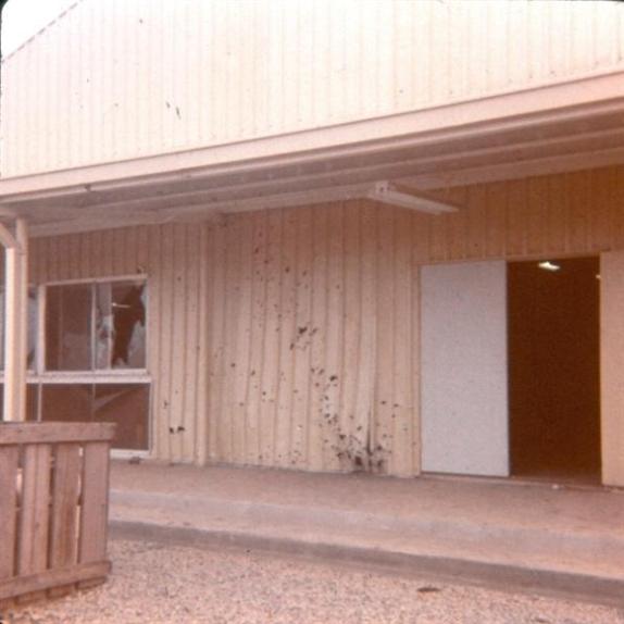 Damage To Administration Buildings