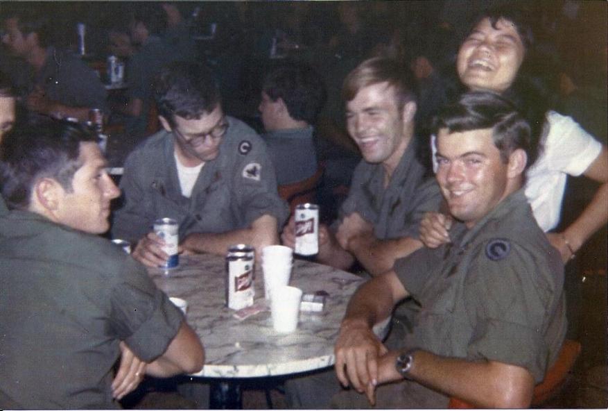 Unknown - Mike Richardson - Unknown - Gail Norman - Having Fun At The EM Club