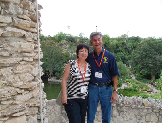 Thelma & Wilfred Lam - Photo courtesy of Al & Carol Furtado.
