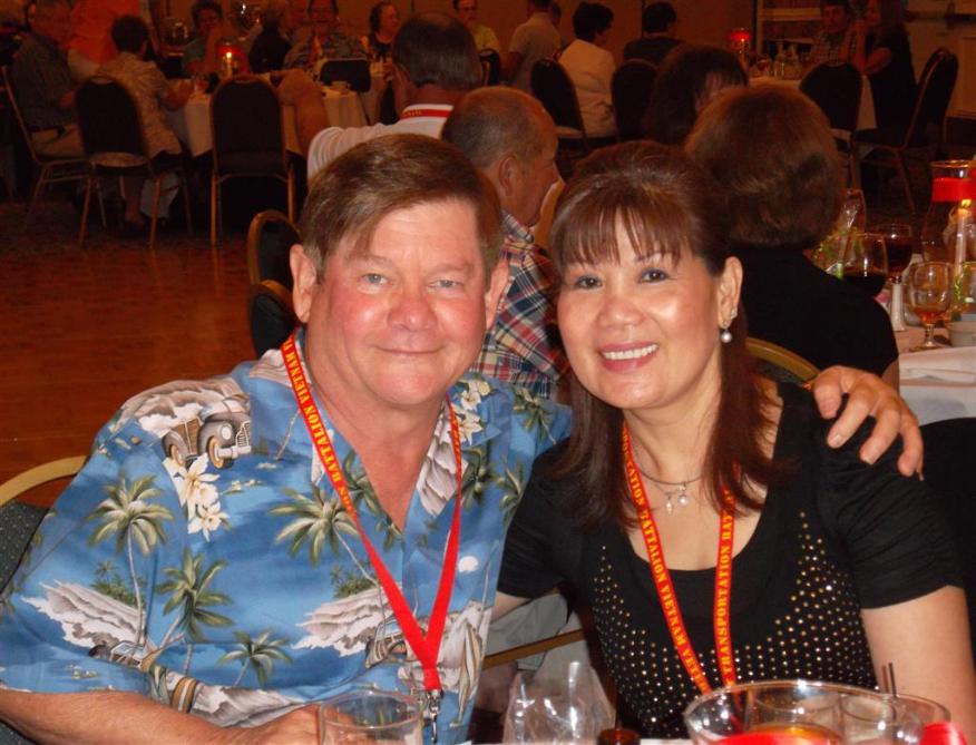 Tom & Lilia Poston - Yorba Linda, California - 154th TC - July 1968 - July 1969 - Photo courtesy of Al & Carol Furtado.