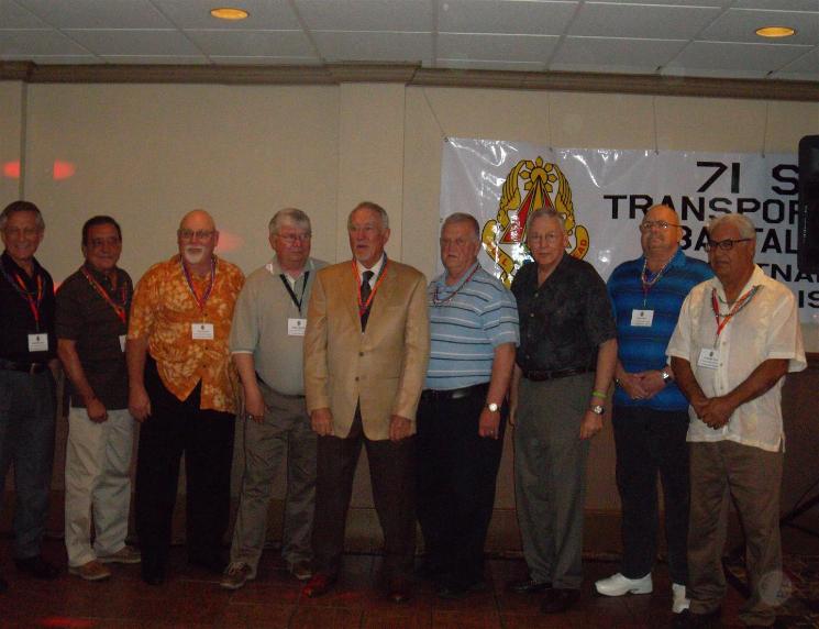 551st Members - Randall - Gonzalo - Keith - John - Boyce - Dale - Al - Gene - Armando -  Photo courtesy of Al & Carol Furtado.