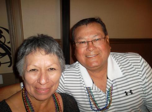 Manual & Mary Quintanilla - Lubbock, Texas - 154thTC - HHD - 1967 - 1968 - Photo courtesy of Al & Carol Furtado.