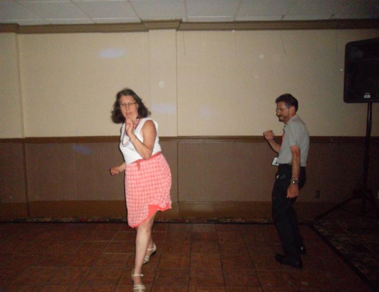 Al & Rose doing the twist LOL - Photo courtesy of Al & Carol Furtado.