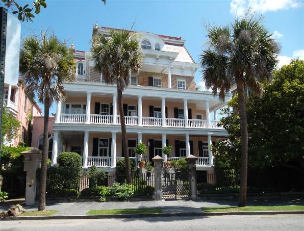 Houses And Park Along The Charleston Harbor Area - Photo courtesy of Al & Carol Furtado.