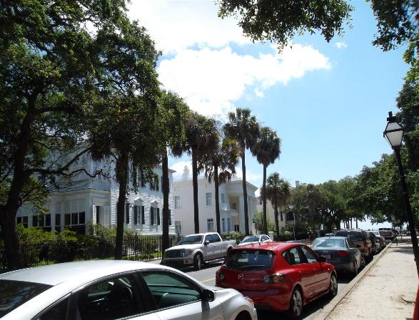 Houses And Park Along The Charleston Harbor Area - Photo courtesy of Al & Carol Furtado.