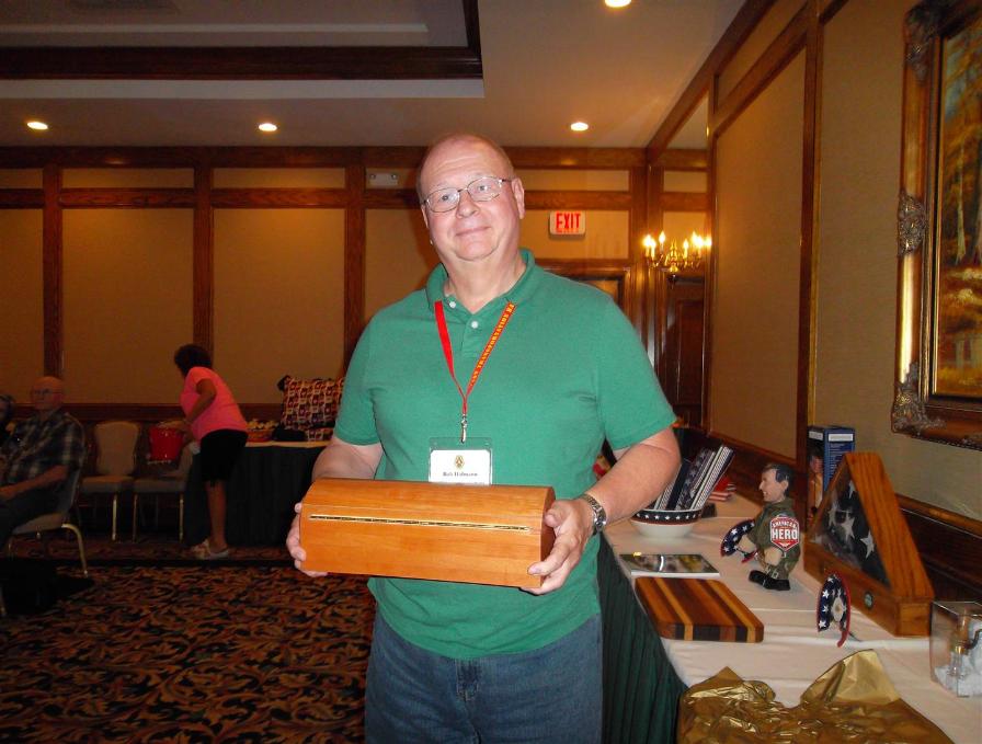 Bob Hofmann Wins A Whine Case - Photo courtesy of Al & Carol Furtado.