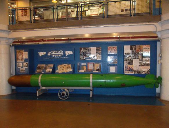 Old Torpedoes On Display