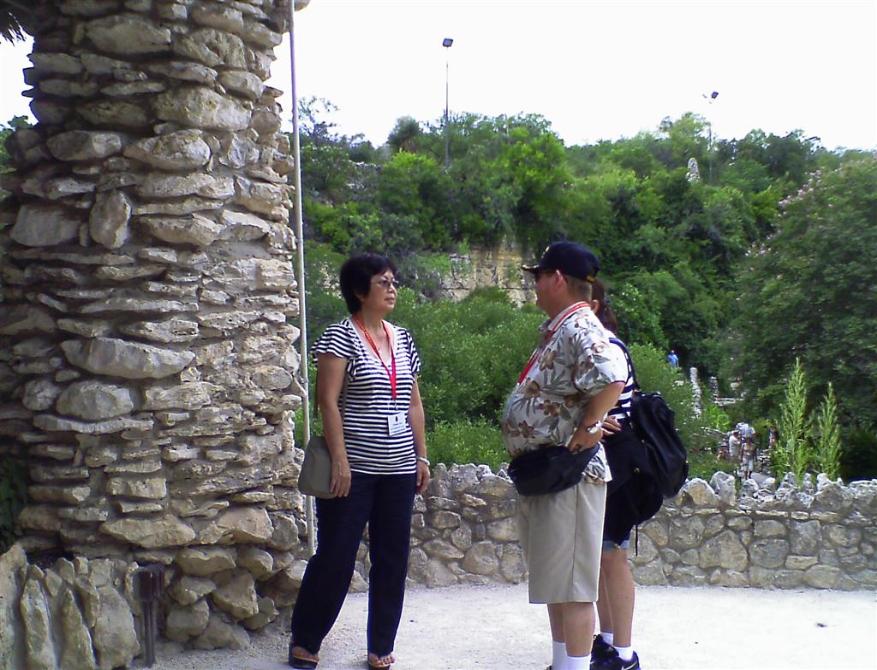 Thelma Lan & Tom & Lilia Poston - Photo courtesy of Randy & Jan Richmond.