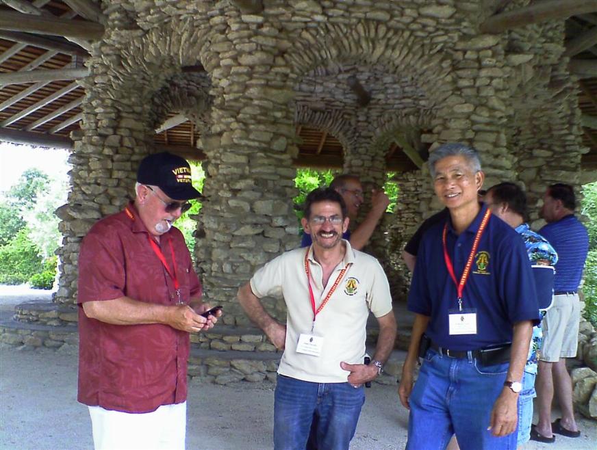Randy Richmond - Al Furtado - Wilfred Lam - Photo courtesy of Randy & Jan Richmond.