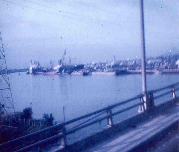 Approaching Newport Terminal. 1967