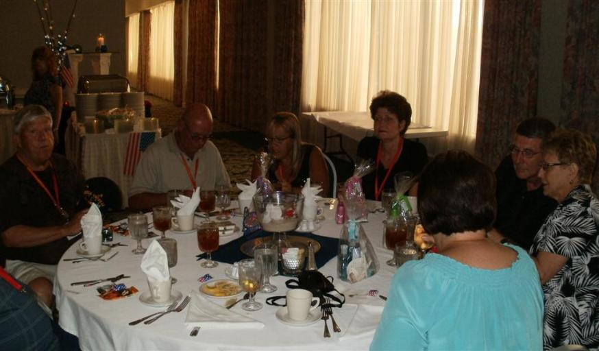 Van & Terri Woody - Ron & Renee Hall - Ken and Pat Shafer - Patrick & Laura Conley - Photo Courtesy of Tom & Vickie Reckers 