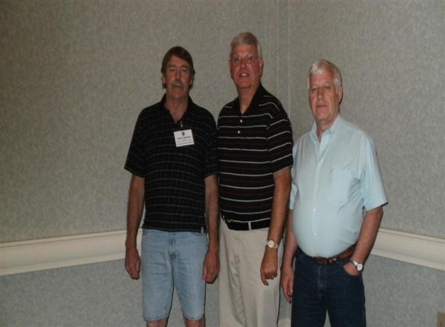 Stan Chisholm - Tom Reckers - Delbert Miller - Photo Courtesy of Tom & Vickie Reckers