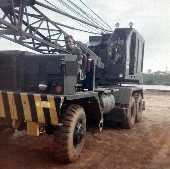 Wiley Allred At The Bien Hoa barge site