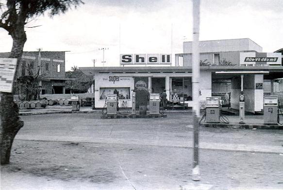 The Shell Station In Saigon